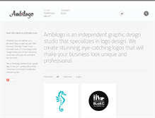 Tablet Screenshot of ambilogo.com
